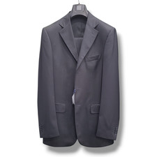 Abito UOMO in pura lana drop 6 lungo "PRINCIPE DEL FORO" Blu 48 50 52 54