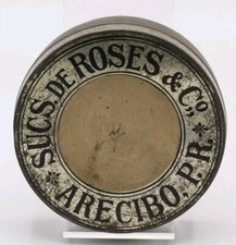 Scatola Di Latta Inizi 900 ARECIBO PUERTO RICO CAFFÈ CARACOLINO HAMBURG