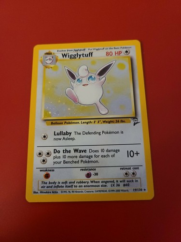 Wigglytuff 130 base - base, holo