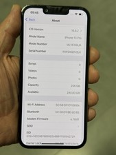 Scheda Madre iPhone 13 Pro da 256 Gb + Face ID Originale Libera Da iCloud