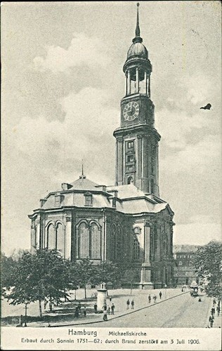Cartolina amburgo - cartolina,