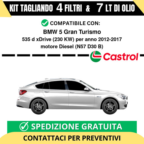 Tagliando per bmw gran - bmw, 5
