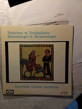 Vinyle 33t trouvères - vinyle,