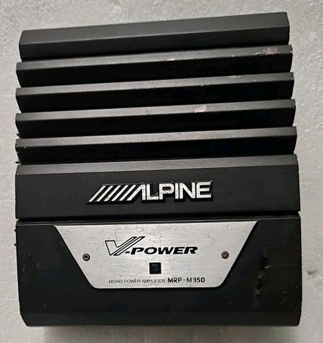 Alpine mrp m350 - alpine, amplificatore