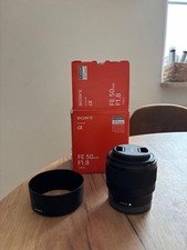 Sony Sel 50 mm F/1.8 FE per Sony - nero - FULL FRAME - E-Mount - IMBALLO ORIGINALE