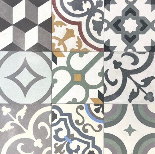 Patchwork 8x8 geometrico - 8x8,