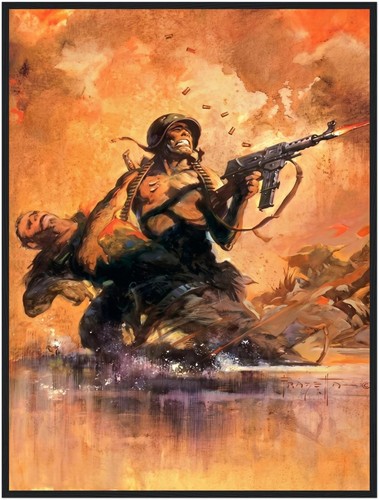 Combat frank frazetta - frank,
