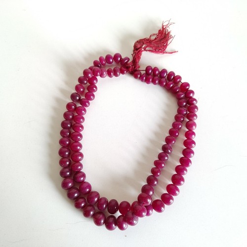 Vintage rosso perline pietra - vintage,