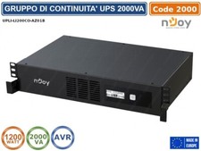 UPS GRUPPO DI CONTINUITA' MONTAGGIO A RACK 1200 WATT 2000VA CON DISPLAY