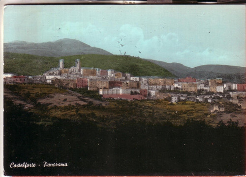Cartolina castelforte acqu - cartolina,