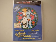 2 dvd avere vent'anni - gloria guida + lilli carati + regia fernando di leo