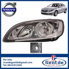VOLVO S60 V60 2014 FARO PROIETTORE H7 - H9 SINISTRO A LED CON MOTORE ELETTRICO