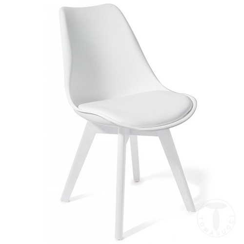 Tomasucci sedia kiki evo white