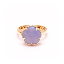 BON TON blue ring by PASQUALE