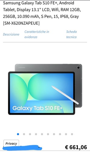 Samsung tablet galaxy s10 - tablet,