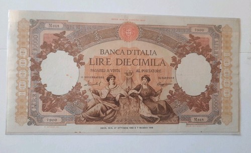 Banconota 10000 lire - banconota,