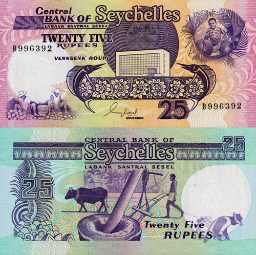 Seychelles rupees 1989 - -,