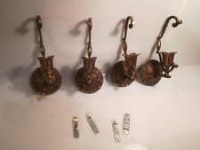 DESIGN ANNI ’60 LAMPADE DA PARETE APPLIQUES IN OTTONE