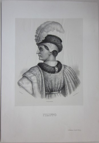 1845 filippo litografia - filippo, i