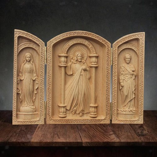 Trittico statua ornamento - trittico,