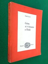Carlo LEVI - CRISTO SI E'
