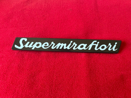 Fiat 131 supermirafiori logo - 131,