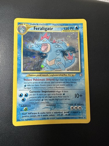 Pokémon feraligatr neo - pokémon,
