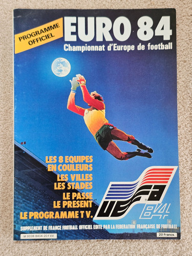 1984 programma ufficiale - programma,