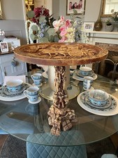 Tavolo da oppio vintage in