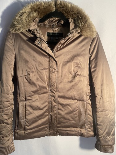 Zara tan puffer jacket - tan,