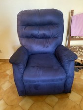 Poltrona Relax Elettrica Reclinabile Silenziosa, Con Alzata Assistita