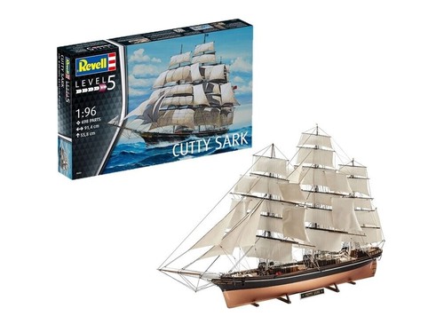 Revell cutty sark 1 96 - revell, sark,