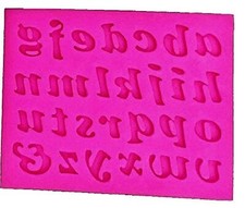 Stampo Silicone Alfabeto