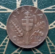 Centesimi 1938 xvi - ,