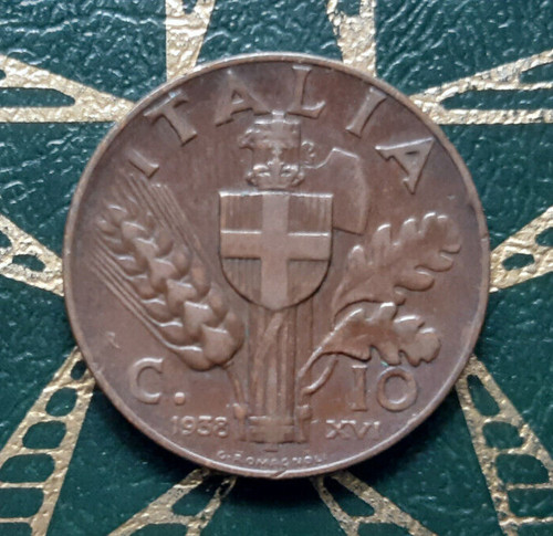 Centesimi 1938 xvi - 10,