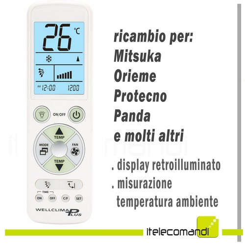Telecomando condizionatore - telecomando,