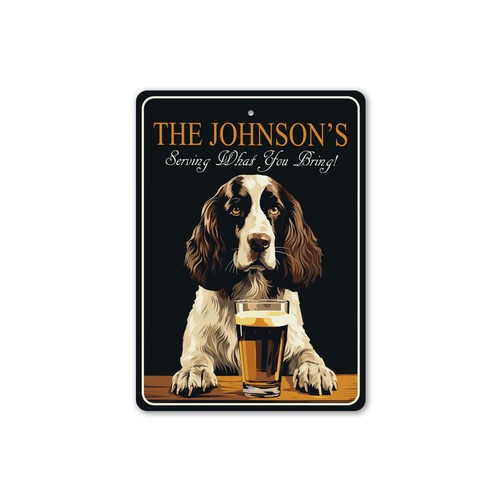Insegna inglese springer - insegna,