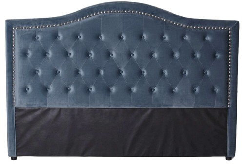 Vintage testata letto velluto - testata,