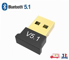 Clé USB Bluetooth 5.1 mini adaptateur Dongle V5.1 Sans Fil pour PC Windows