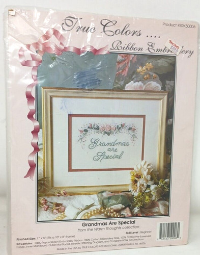 True colors ribbon - ribbon, embroidery