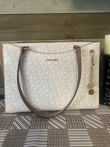 Borsa calvin klein beige - borsa,