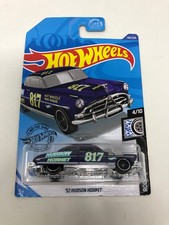 Hot Wheels '52 Hudson Hornet, [Blu] 140/250 Rod Squad 4/10