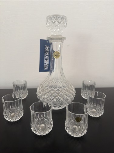 Servizio liquore cristallo - servizio,