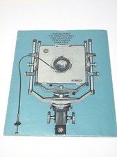 Brochure fotocamera vista Cambo Supercambo