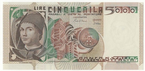 5000 lire antonello - 5000, messina
