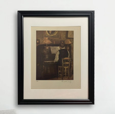 Stampa originale firmata a