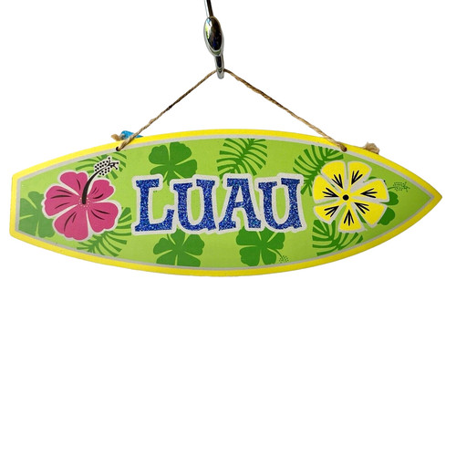Insegna luau aloha legno - insegna,