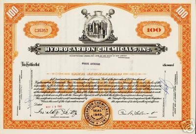 Hydrocarbon chemicals inc new - inc,