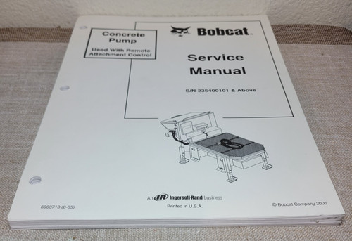 Bobcat pompa per calcestruzzo - bobcat,