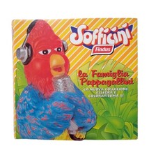 *HH* Box Vintage Sorpresine Sofficini Findus Famiglia Pappagallini Giocattoli